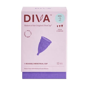 DivaCup - BPA-Free Reusable Menstrual Cup - Leak-Free Feminine Hygiene - Tampon and Pad