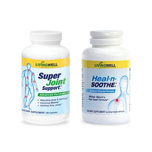 HEAL-N-SOOTHE and Super Joint Support - Natural Joint Supplements