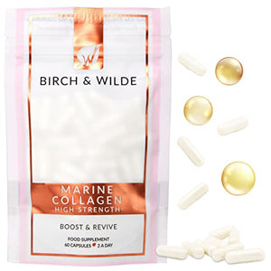 Birch & Wilde Marine Collagen Peptides for Beautiful Skin & Hair and Stronger Bones & Joints
