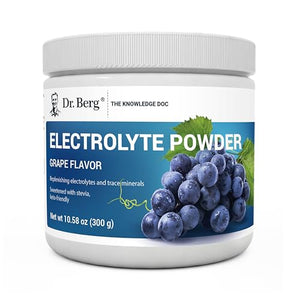Dr. Berg Hydration Keto Electrolyte Powder - Enhanced w/ 1,000mg of Potassium & Real