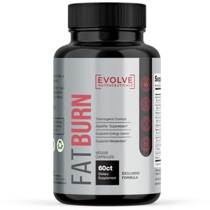Evolve Nutraceuticals Fat Burn Energy and Craving Support - 60ct