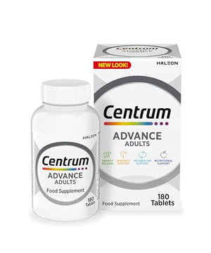 Centrum Advance Multivitamin & Mineral Supplements, 24 essential nutrients including