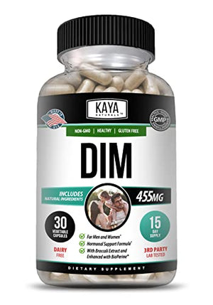 Kaya Naturals DIM Ultra (30 Capsules) | DIM Supplement for Women and Men