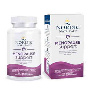 Nordic Naturals Menopause Support -Unflavored - 60 Capsules - Women’s Hormone-Support Supplement