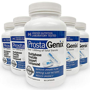 ProstaGenix Multiphase Prostate Supplement -5 Bottles- Featured on Larry King Investigati