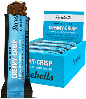 Barebells Protein Snacks Bars Creamy Crisp - 12 Count, 1.9oz Bars 55g of High Protein