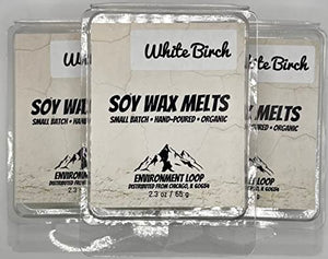 Environment Loop Wax Melt Cubes, 3 Pack of 2.3 OZ Soy Wax Melts for Warmers, Maximum Scent