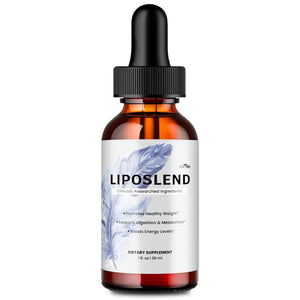LipoSlend Weight Loss Drops - Official Formula - Premium Quality LipoSlend Drops Boost