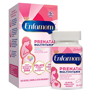 Enfamil Enfamom Prenatal Vitamin & Mineral, Supplement for Women with Calcium, Vitamin D, Vitamin C