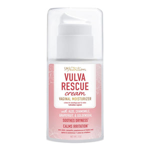 Vulva Rescue Moisturizer Cream | 3oz. PUMP | Soothes Vaginal Itch & Dryness | No Estrogen or Fragrance