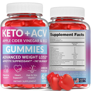 Keto ACV Gummies Advanced Weight Loss - Made in USA Tasty ACV Keto Gummies