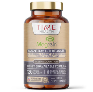 Magtein® Magnesium – 120 Capsules – High Strength 2100mg – Highly Bioavailable