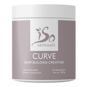 IsoSensuals Curve Bum Building Creatine - Micronized 200 Mesh for Smooth Muscle