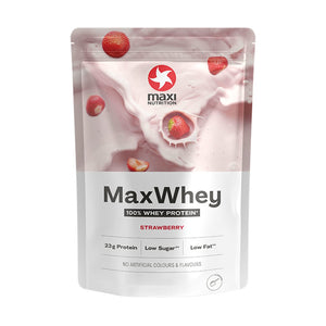 MaxiNutrition - MaxWhey - Whey Protein Powder Strawberry - Low-Fat - Low Sugar