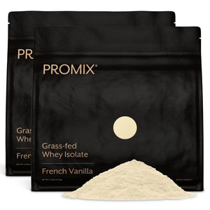 Promix Whey Protein Isolate Powder - Grass-Fed & 100% All Natural - Post Workout