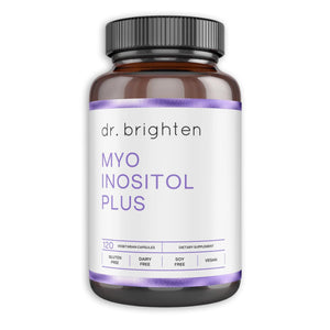 Dr. Brighten Myoinositol Plus - Doctor Formulated Ratio of Myo- and D-Chiro-Inositol