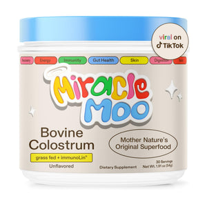 Colostrum Supplement for Gut Health, Hair Growth, Beauty and Immune Support