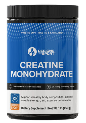 Designs for Sport Creatine Monohydrate Powder - NSF Certified for Sport Creatine