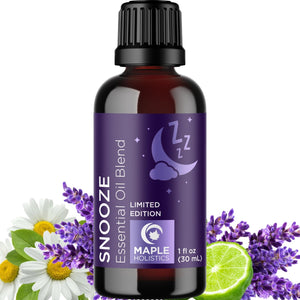 Sleep Essential Oil Blend for Diffuser - Snooze Blend Essential Oil for Sleep with Roman Chamomile