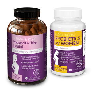 Save 10% on Myo-Inositol & D-Chiro Inositol 40:1 Blend & Vaginal Probiotics for Women