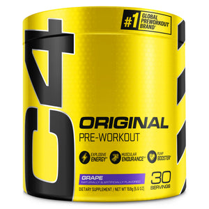 Cellucor C4 Original Pre Workout Powder Grape Sugar Free Preworkout Energy