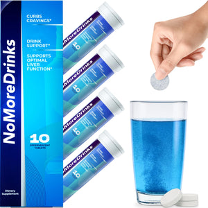 NoMoreDrinks Alcohol Cravings Reducer - Stop Drinking Alcohol Supplements & Liver