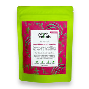 Plant Rebels Pure Tremella Mushroom Extract Powder | Vegan Collagen | Anti Aging