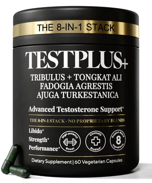 men testosterone booster capsules Tongkat Ali 700mg Fadogia Agrestis Ashwagandha energy strength muscle recovery performance 60 capsules bottle