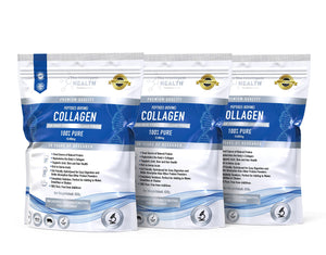 Hydrolysed Collagen Powder (Bovine) - High Protein Grass Fed Unflavoured Peptides