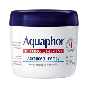Aquaphor Healing Ointment Advanced Therapy Skin Protectant 14 oz jar