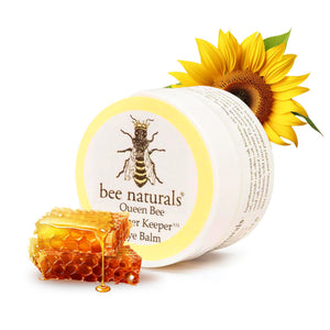 Bee Naturals Queen Bee Best Eye Balm Peeper Keeper natural eye balm with vitamin E and oils for crow's feet wrinkles and fine lines