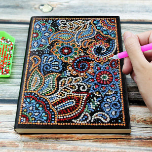 diamond painting notebook diy crystal cover aesthetic journal modern design