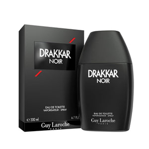 Guy Laroche Drakkar Noir Eau de Toilette for Men 6.8 fl oz cologne bottle