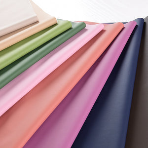 high elastic matte faux leather fabric soft pu leather diy sewing material