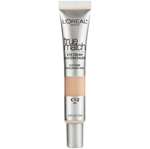 L’Oréal Paris True Match Eye Cream in a Concealer - Shade Fair C1-2 Cool for Very Light Skin Tones