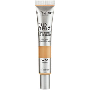 L’Oréal Paris True Match Eye Cream in a Concealer - Shade Medium N5-6 Neutral for Balanced Medium Skin Tones