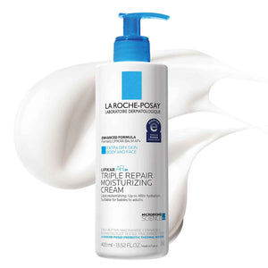 La Roche-Posay Lipikar AP+ Triple Repair Moisturizing Cream for dry and sensitive skin with shea butter and niacinamide