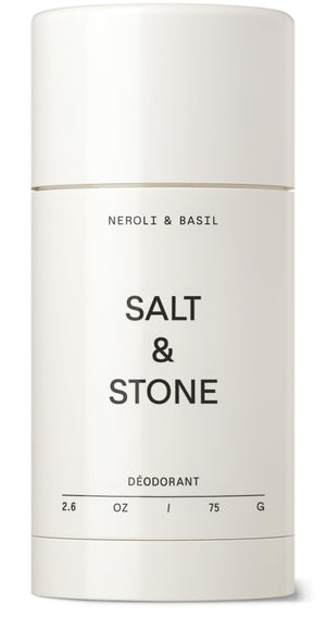 Salt and Stone Neroli and Basil aluminum free deodorant with 48 hour protection