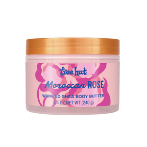 Tree Hut Moroccan Rose Whipped Shea Body Butter 8.4 oz jar