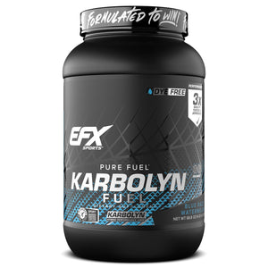 EFX Sports Karbolyn Fuel carbohydrate powder intra workout energy recovery blue razz watermelon 36 servings