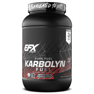 EFX Sports Karbolyn Fuel carbohydrate powder intra workout energy recovery fruit punch 36 servings