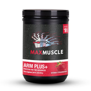 Max Muscle Arm Plus recovery matrix strawberry 25g protein BCAA creatine glutamine electrolytes 2.54 lb post workout supplement