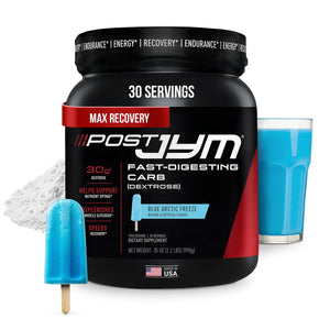 Post JYM carb powder fast digesting post workout carbohydrate recovery supplement glycogen replenishment energy training