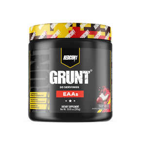 REDCON1 GRUNT EAAs essential amino acids powder Tiger’s Blood sugar free post workout recovery drink 30 servings supplement