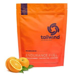 Tailwind Nutrition Endurance Fuel mandarin orange carb electrolyte drink mix vegan gluten free endurance sports supplement 30 servings