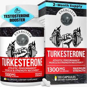 men testosterone booster capsules energy strength stamina endurance muscle growth recovery performance supplement 60 day supply bottle