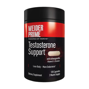 Testosterone support supplement for men with Ashwagandha, Zinc, Chromium and vitamins supporting energy, strength, vitality and hormone balance