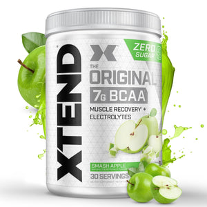 Xtend Original BCAA powder 7g BCAA 2.5g glutamine sugar free post workout recovery drink amino acids 30 servings supplement