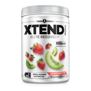 Xtend Original BCAA powder strawberry kiwi splash glutamine electrolytes recovery drink 30 servings