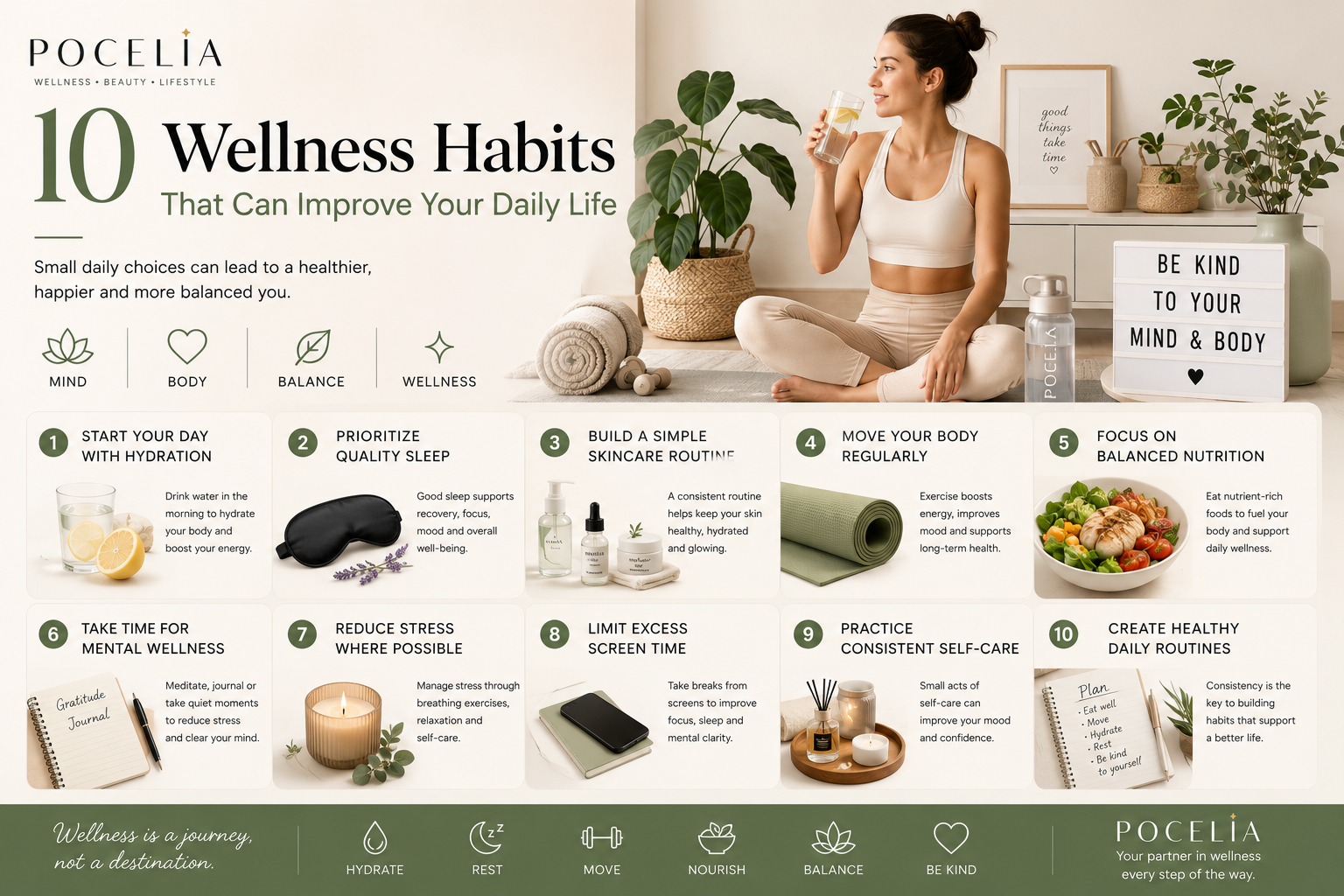 10 Wellness Habits That Can Improve Your Daily Life
